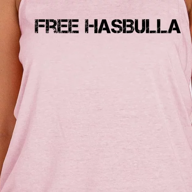 Free Hasbulla Women's Knotted Racerback Tank