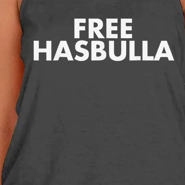 Free Hasbulla Women's Knotted Racerback Tank