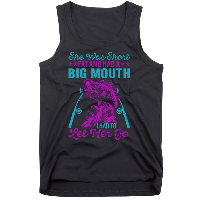 Funny Humor Fishing Tank Top