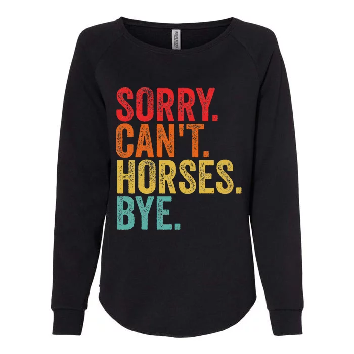 Funny Horse Womens California Wash Sweatshirt