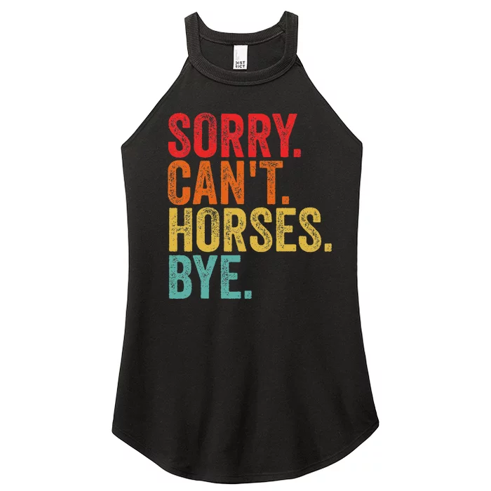 Funny Horse Women’s Perfect Tri Rocker Tank