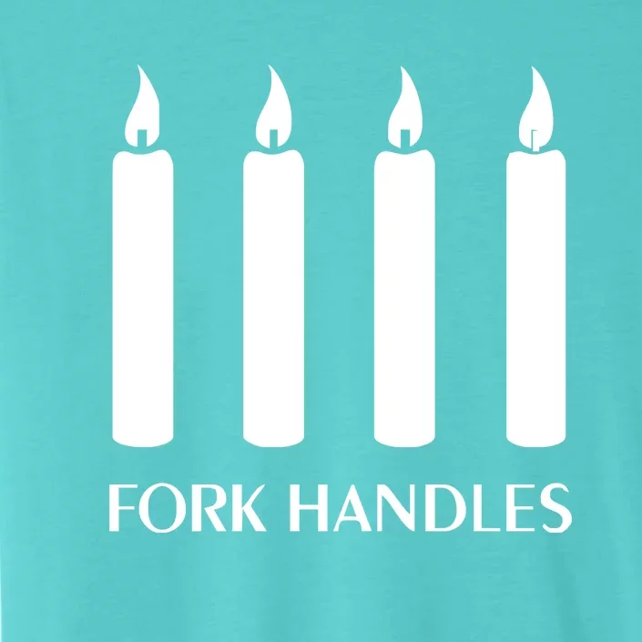 FORK HANDLES FOUR CANDLES ChromaSoft Performance T-Shirt