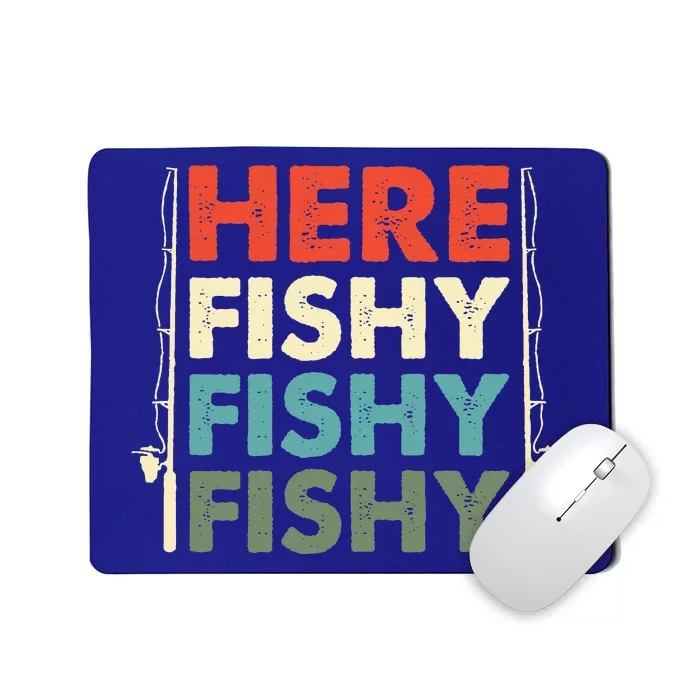 Fish Hunting Fishing Fishrod Fisherman Mousepad