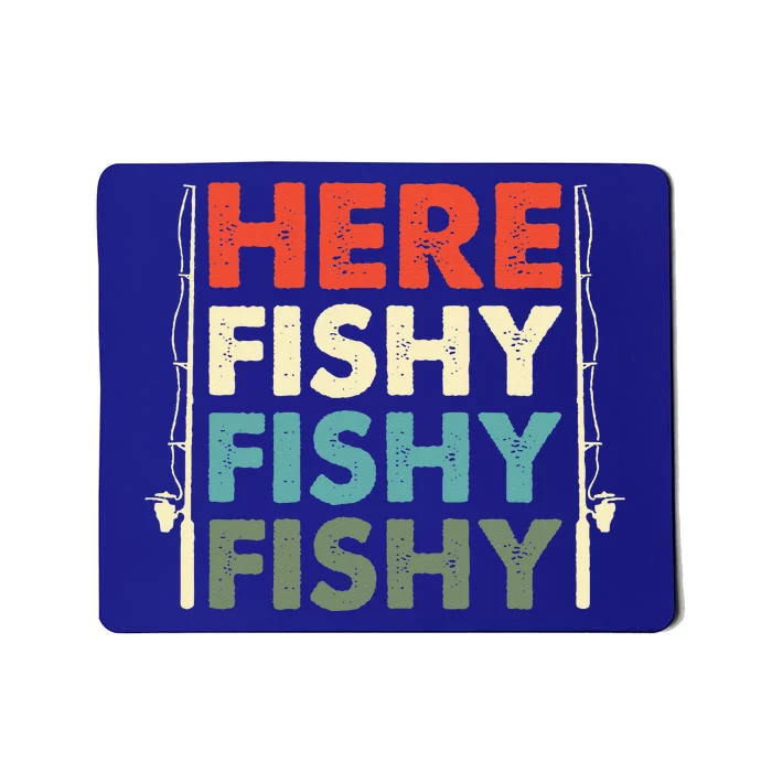 Fish Hunting Fishing Fishrod Fisherman Mousepad