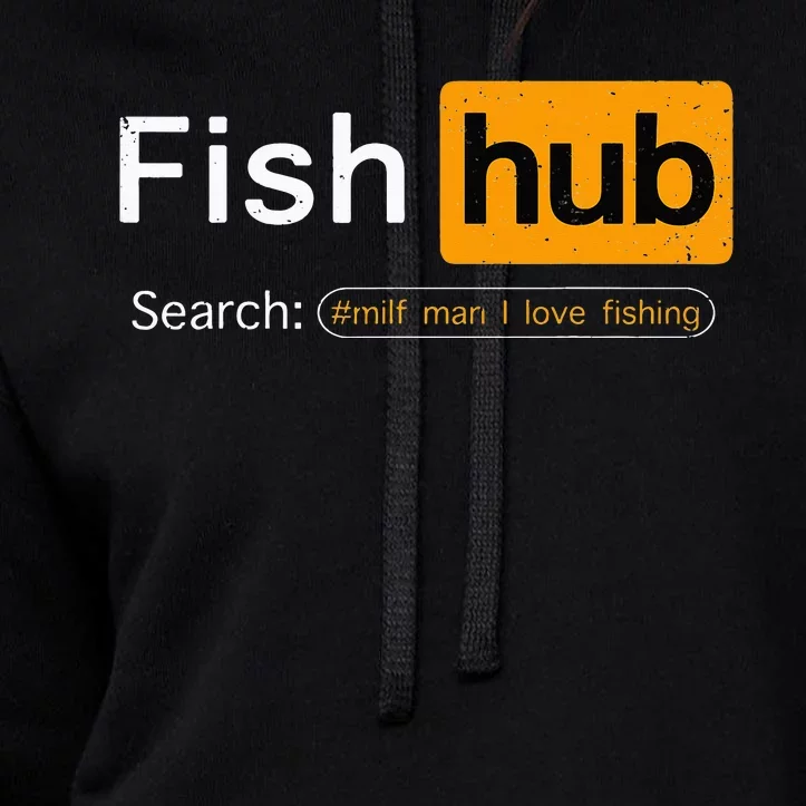 Funny Fishing Hoodie Sweater Humor Fisherman Print MILF Gift Man I Love  Fishing