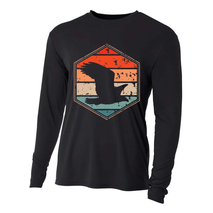 Falcon Hawk Falconry Clothes Peregrine Falcon Cooling Performance Long Sleeve Crew