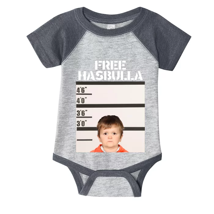 Free Hasbulla Infant Baby Jersey Bodysuit