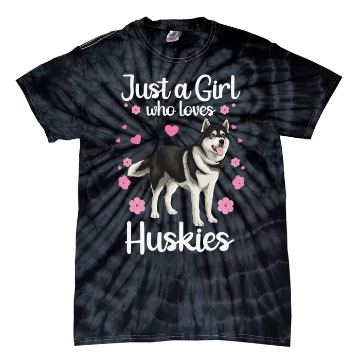 Funny Huskies For Pup Siberian Husky Dog Lovers Tie-Dye T-Shirt