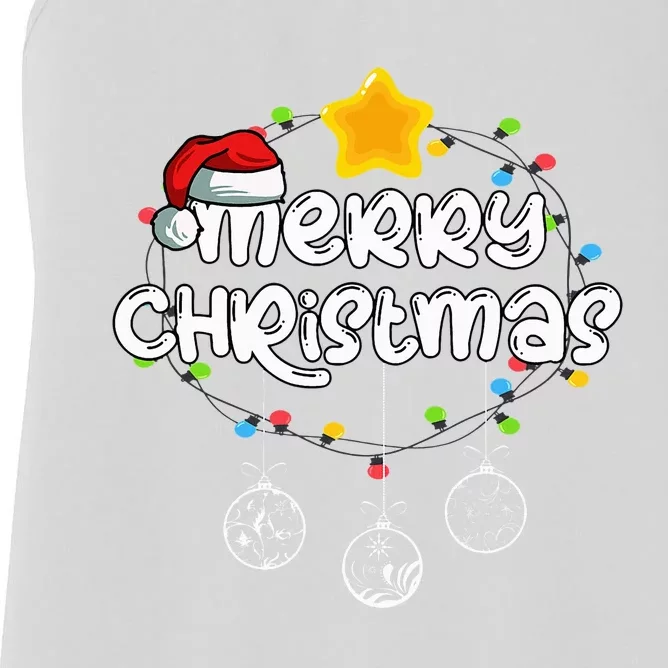 Festive Holiday Fun Hilarious Christmas Designs for the Whole Family Women's Racerback Tank