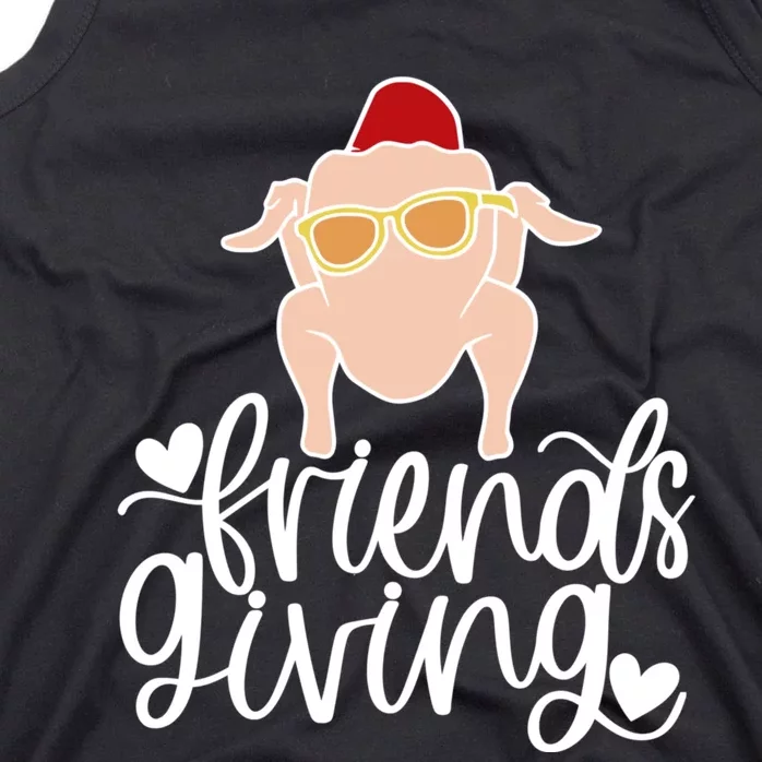 Funny Happy Friendsgiving Turkey Friends Giving Tank Top