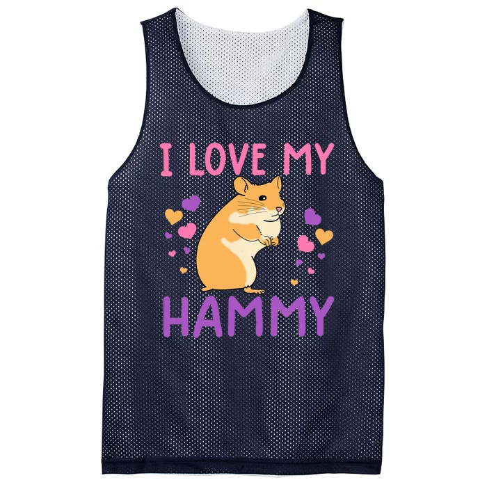 Funny Hamster For Wo Hammy Cute Pet Lovers Gifts Mesh Reversible Basketball Jersey Tank