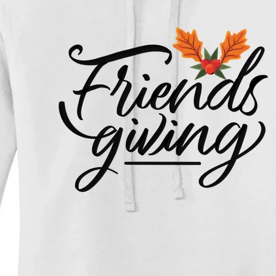 Friendsgiving Holiday Festive Thanksgiving Women's Pullover Hoodie