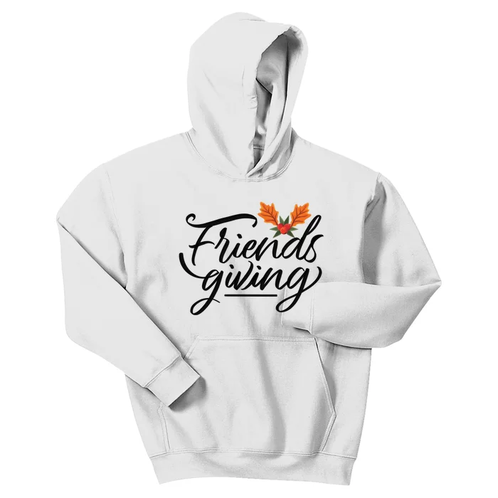 Friendsgiving Holiday Festive Thanksgiving Kids Hoodie