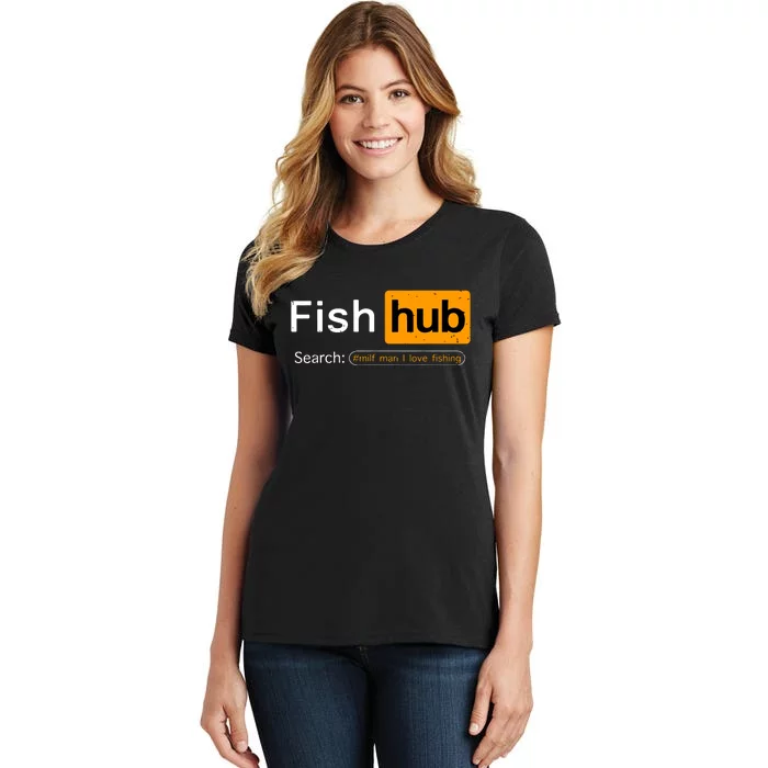 Fish Hub T Shirt Summer Women Men Short Sleeve Funny Funny Fishing Joke  Love Fishing T-shirts Cotton Tshirt Tops OT-016 - AliExpress