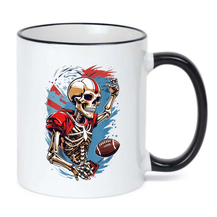 Football Halloween Black Color Changing Mug