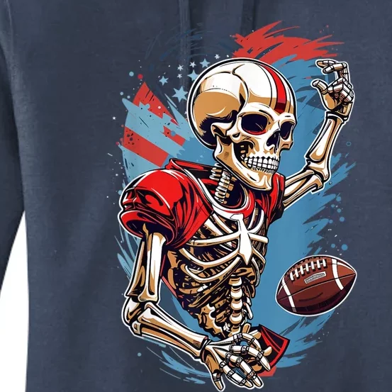 Football Halloween Women's Pullover Hoodie