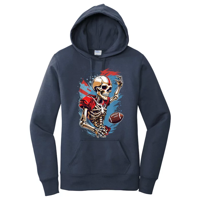 Football Halloween Women's Pullover Hoodie