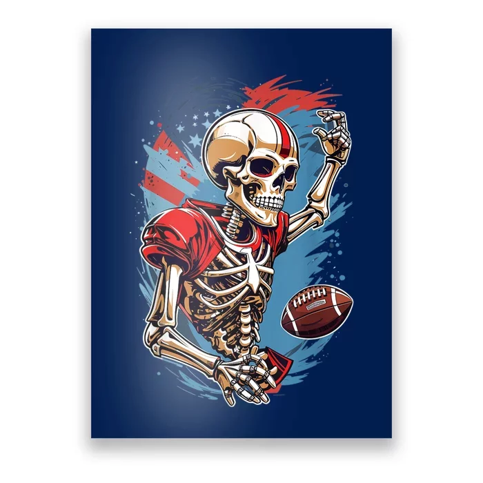 Football Halloween Poster