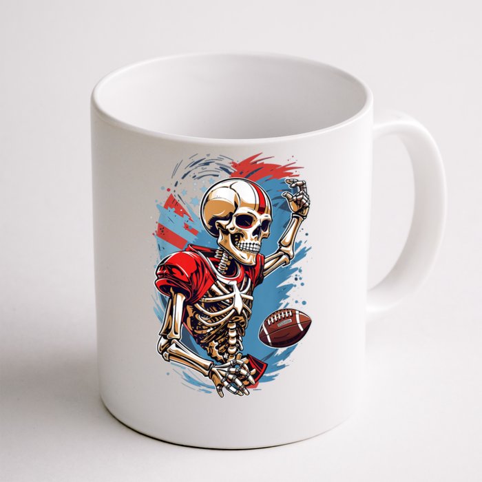 Football Halloween Front & Back Coffee Mug