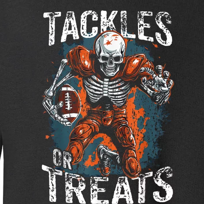 Football Halloween Toddler Sweatshirt