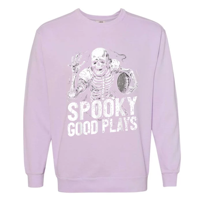 Football Halloween Garment-Dyed Sweatshirt