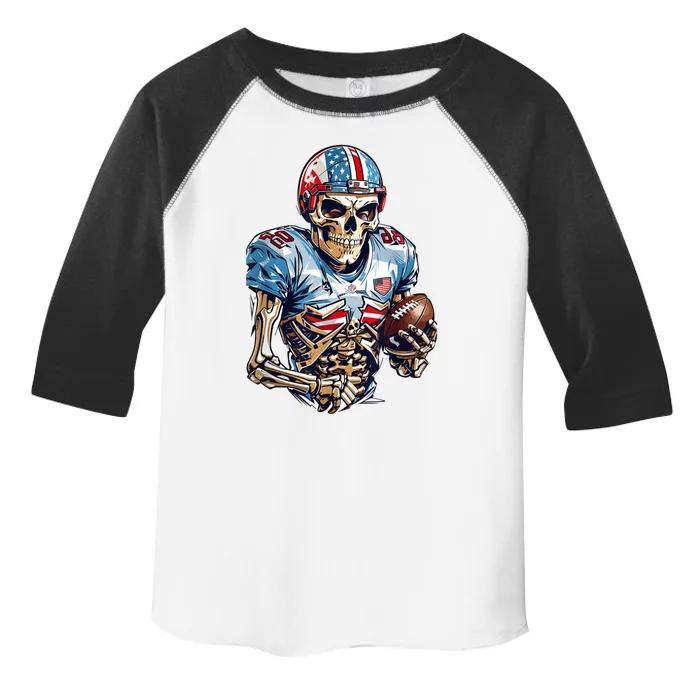 Football Halloween Toddler Fine Jersey T-Shirt