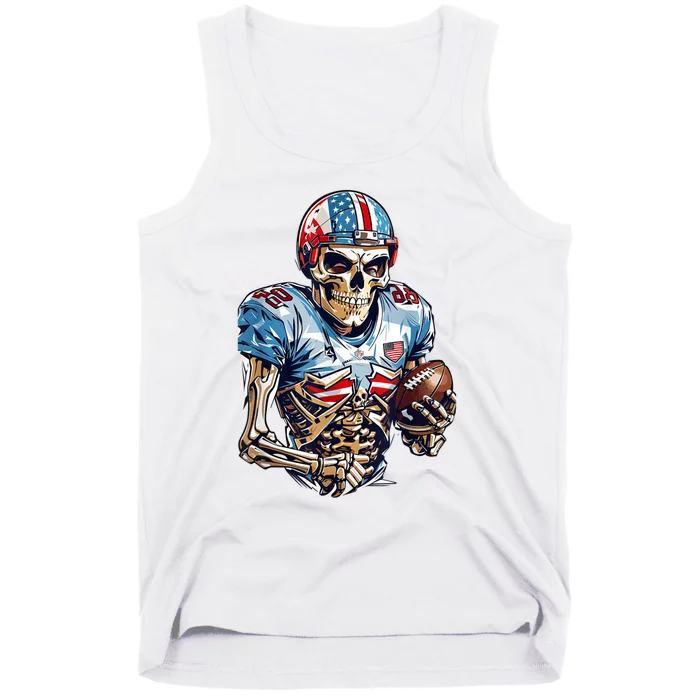 Football Halloween Tank Top