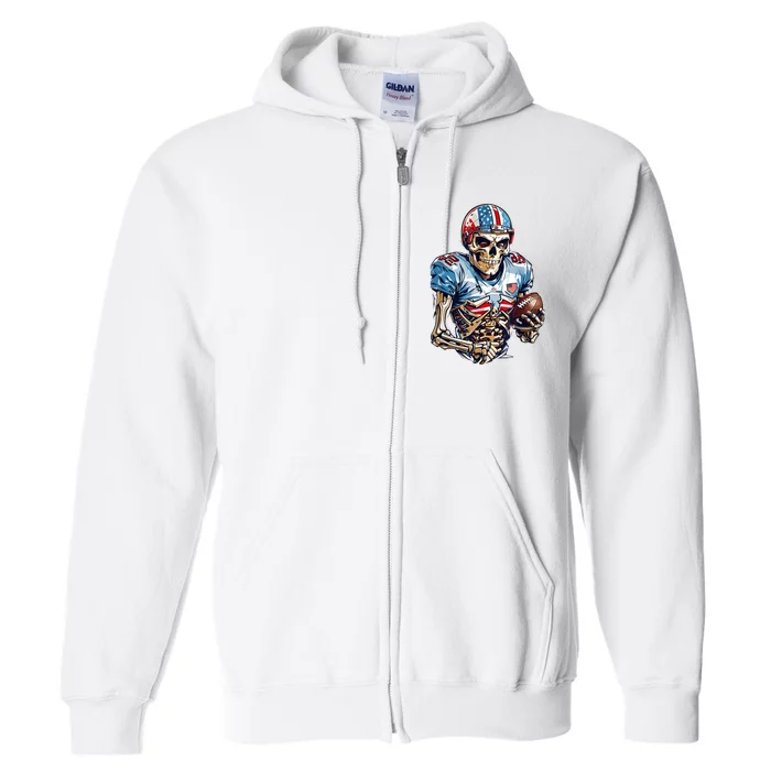 Football Halloween Full Zip Hoodie