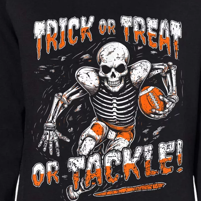 Football Halloween Womens California Wash Sweatshirt