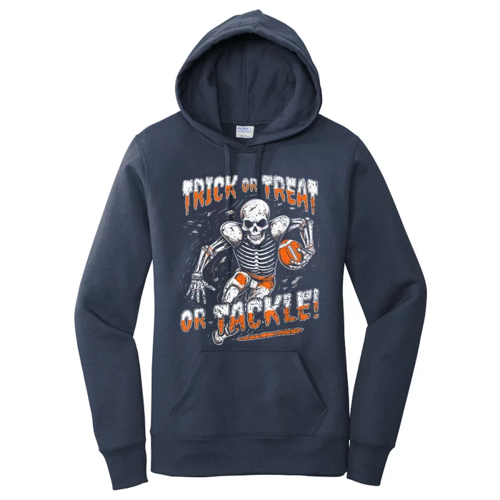 Football Halloween Women's Pullover Hoodie