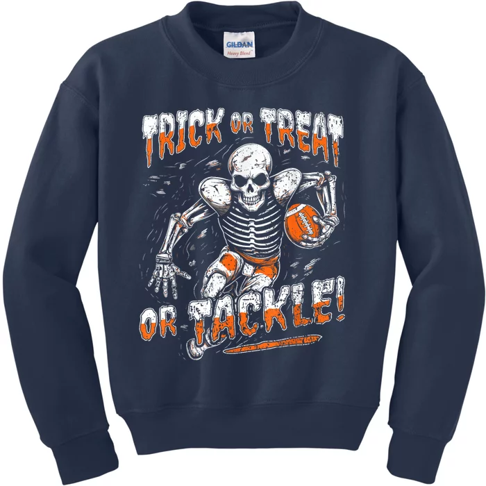 Football Halloween Kids Sweatshirt