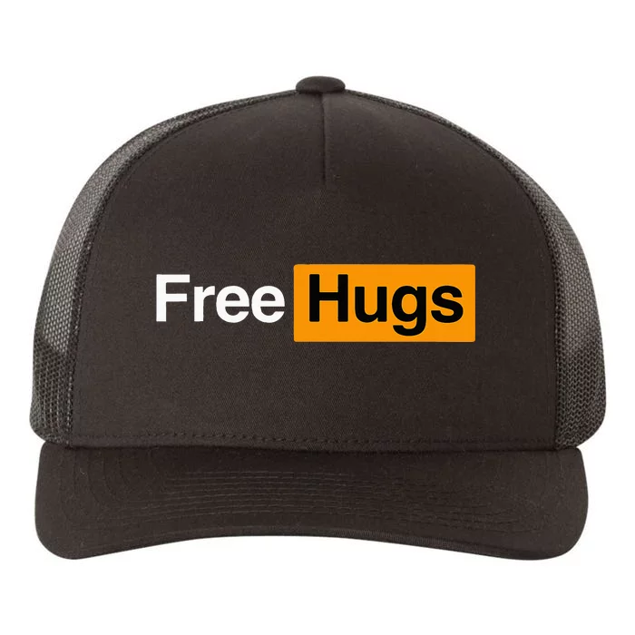 Free Hugs Yupoong Adult 5-Panel Trucker Hat