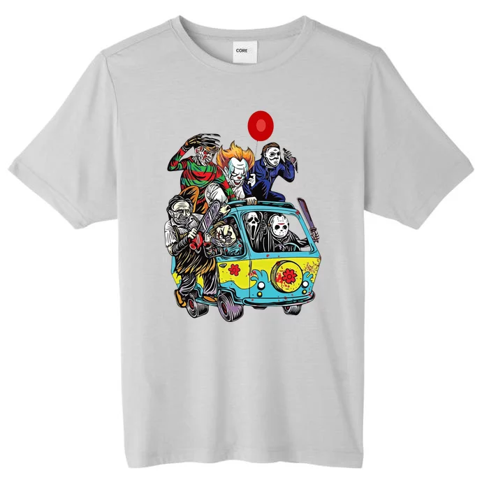 Funny Halloween Friends Gift ChromaSoft Performance T-Shirt