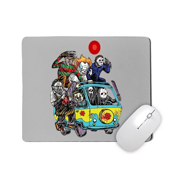 Funny Halloween Friends Gift Mousepad