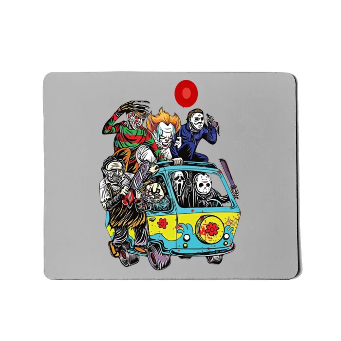 Funny Halloween Friends Gift Mousepad