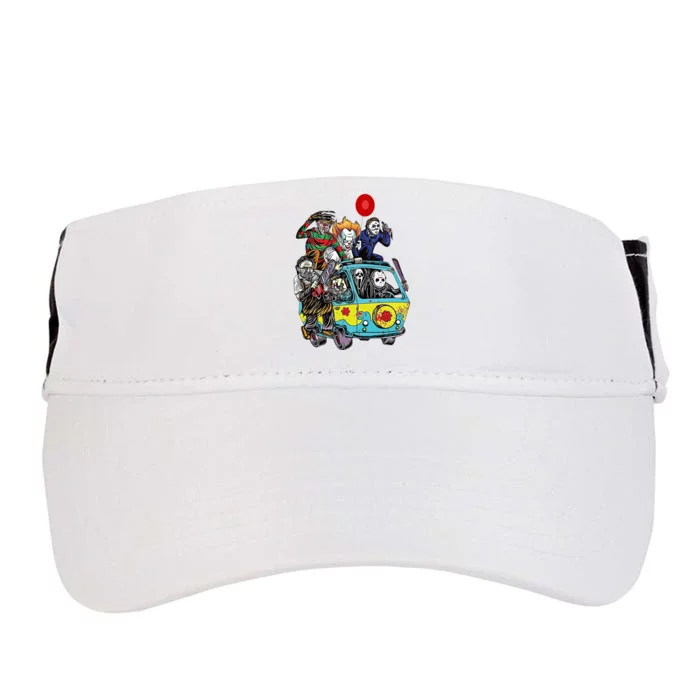 Funny Halloween Friends Gift Adult Drive Performance Visor