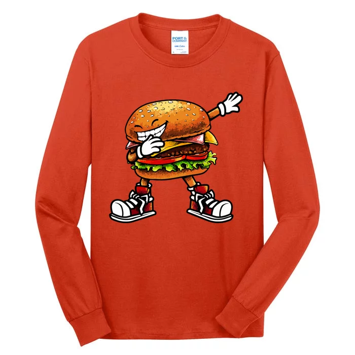 Funny Hamburger For Women Fast Food Tall Long Sleeve T-Shirt