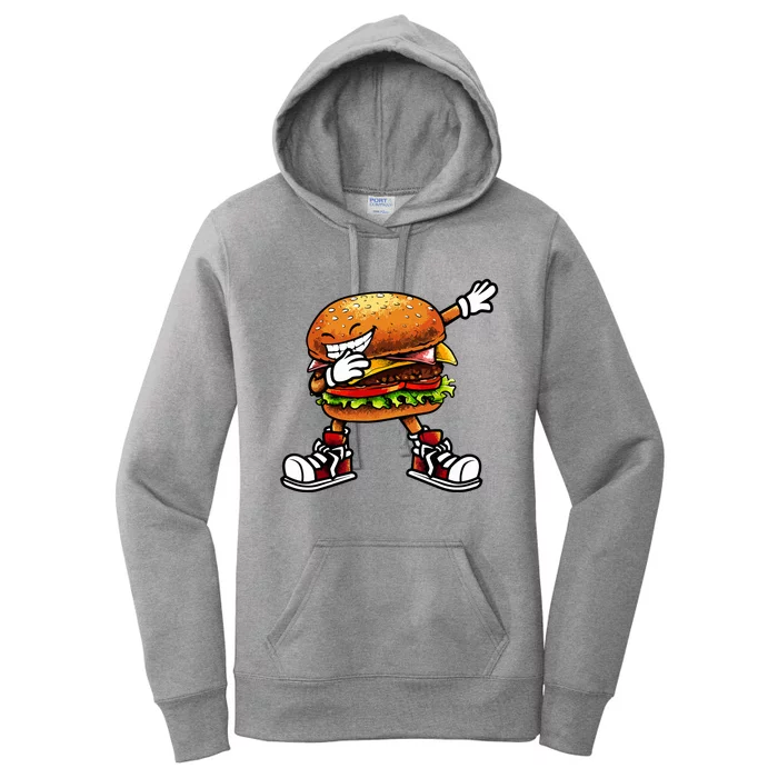 Funny Hamburger For Women Fast Food Women's Pullover Hoodie