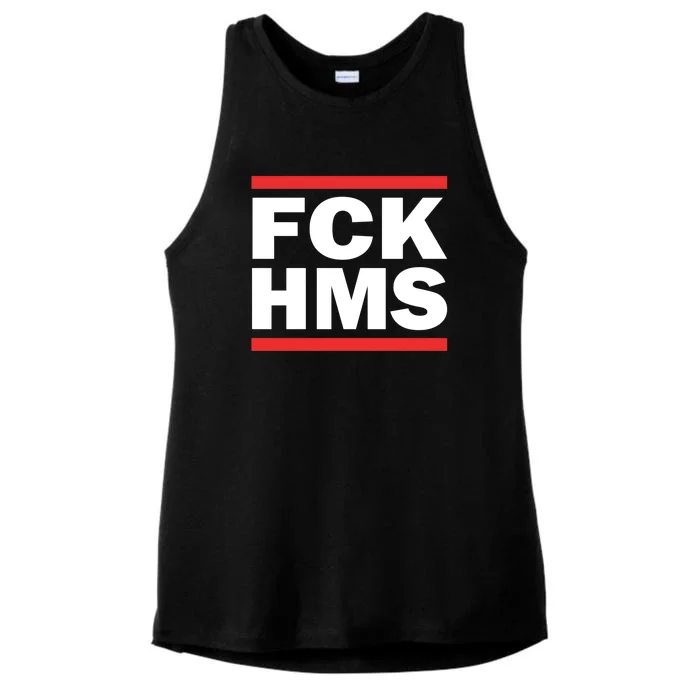 Fck Hms Ladies Tri-Blend Wicking Tank