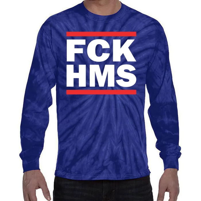 Fck Hms Tie-Dye Long Sleeve Shirt