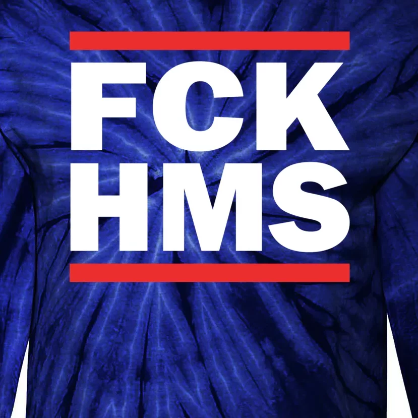 Fck Hms Tie-Dye Long Sleeve Shirt