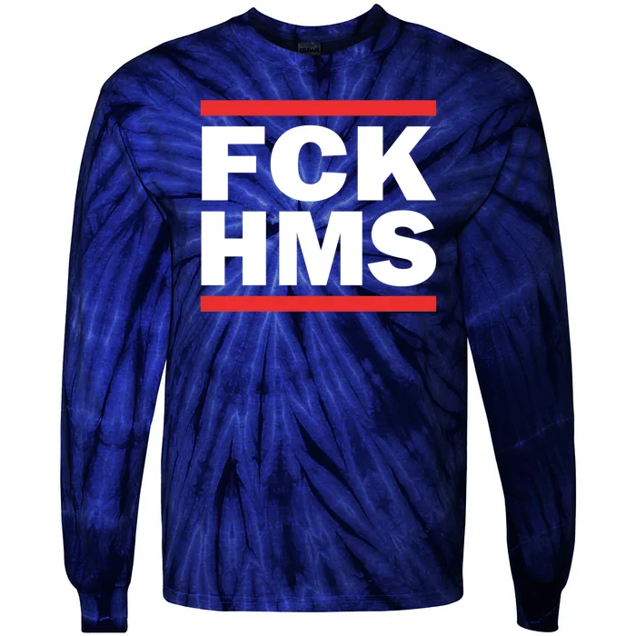 Fck Hms Tie-Dye Long Sleeve Shirt