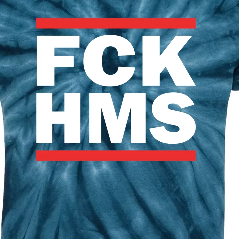 Fck Hms Kids Tie-Dye T-Shirt