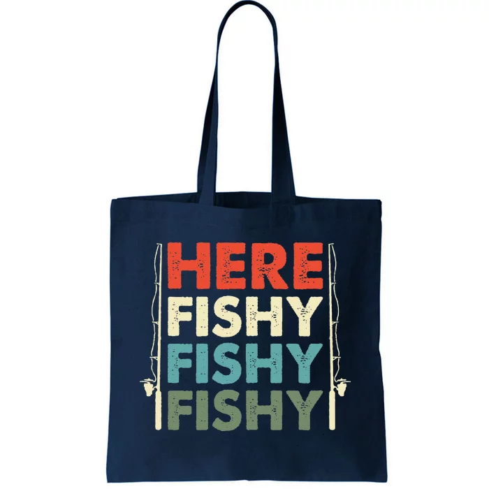 Fish Hunting Fishing Fishrod Fisherman Tote Bag