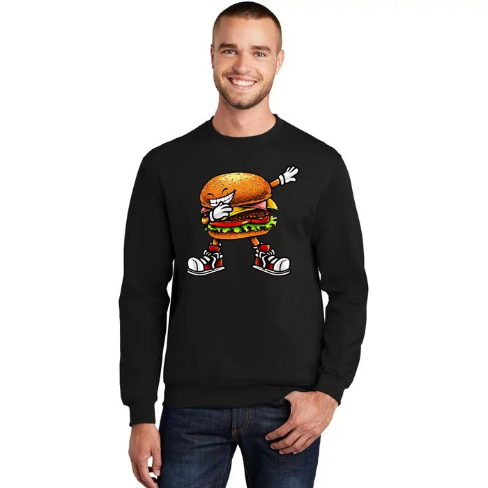 Funny Hamburger For Men Women Cheeseburger Fast Food Sweatshirt