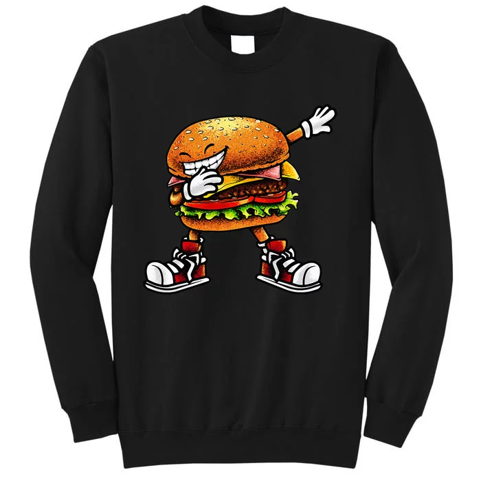 Funny Hamburger For Men Women Cheeseburger Fast Food Sweatshirt