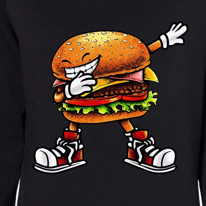 Funny Hamburger For Men Women Cheeseburger Fast Food Womens California Wash Sweatshirt