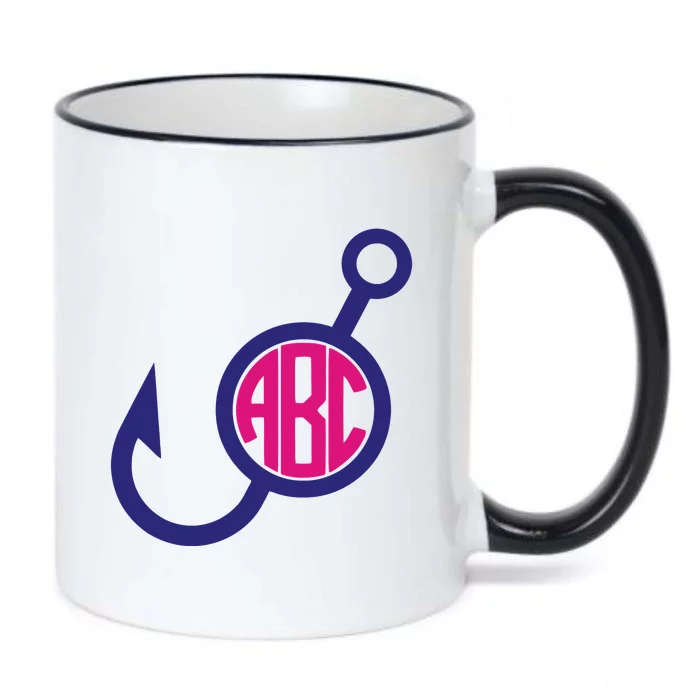 Fish Hook Black Color Changing Mug