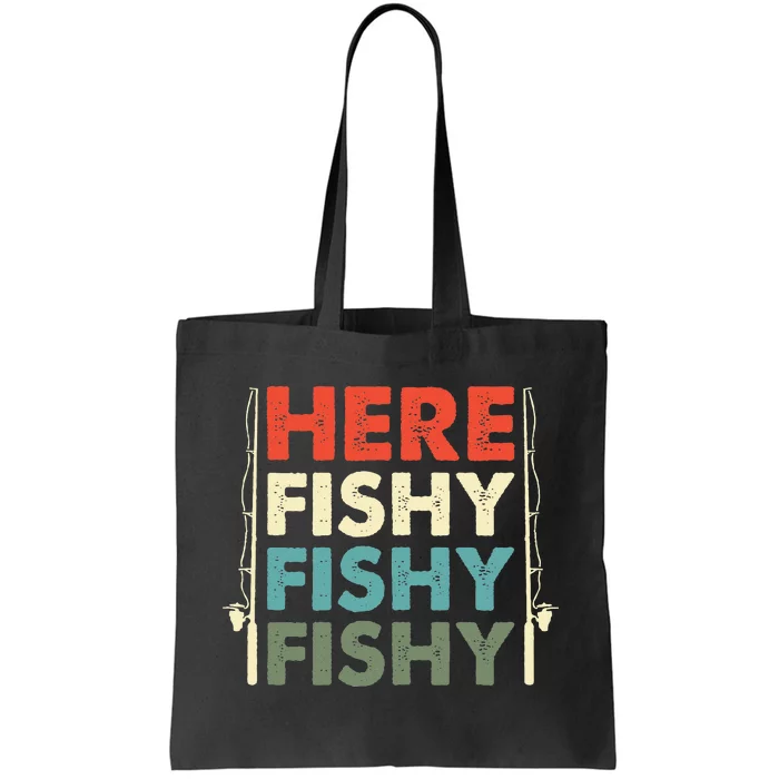 Fish Hunting Fishing Fishrod Fisherman Tote Bag