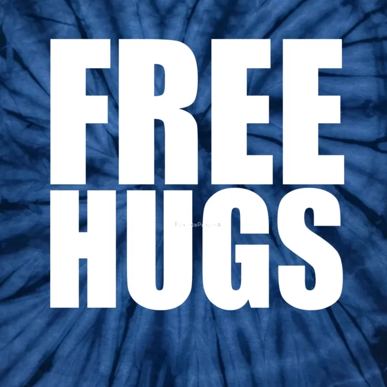 Free Hugs Tie-Dye T-Shirt